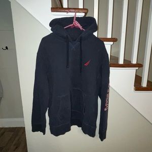 Navy Blue Nautica Hoodie/Sweatshirt